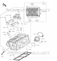 TESTATA per Kawasaki Z650 2019