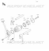 CAMBIO TAMBURO   FORCHE SHIFT per Kawasaki Z125 PRO 2020