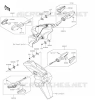 INDICATORI per Kawasaki Z125 PRO 2020