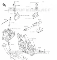 INIEZIONE DI CARBURANTE per Kawasaki Z125 PRO 2020