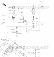 POSTERIORE POMPA per Kawasaki Z125 PRO 2020