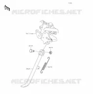 SUPPORTO per Kawasaki Z125 PRO 2020