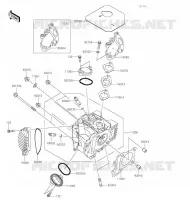TESTATA per Kawasaki Z125 PRO 2020