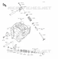 VALVOLA per Kawasaki Z125 PRO 2020