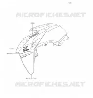 ADESIVO(WHITE)(CA,US) per Kawasaki Z125 PRO 2020