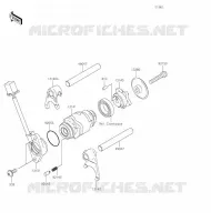 CAMBIO TAMBURO   FORCHE SHIFT per Kawasaki Z125 PRO 2020