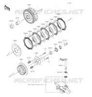 FRIZIONE per Kawasaki Z125 PRO 2020