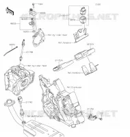 INIEZIONE DI CARBURANTE per Kawasaki Z125 PRO 2020