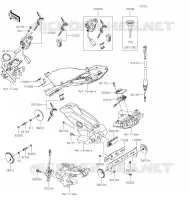 INTERRUTTORE   RIFLETTORI per Kawasaki Z125 PRO 2020