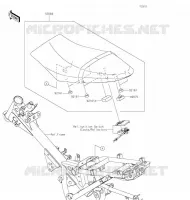 POSTO A SEDERE per Kawasaki Z125 PRO 2020