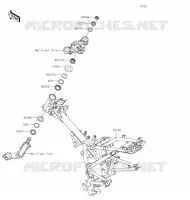 TELAIO per Kawasaki Z125 PRO 2020