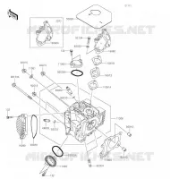 TESTATA per Kawasaki Z125 PRO 2020