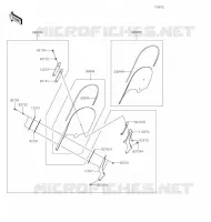 ACCESSORIO(PARE BRISE) per Kawasaki VULCAN S ABS CAFE 2020