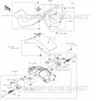 ACCESSORIO(Passenger Seat) per Kawasaki VULCAN S ABS CAFE 2020