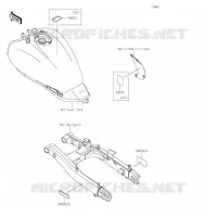 ETICHETTE per Kawasaki VULCAN S ABS CAFE 2020