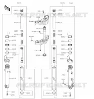FORCELLA per Kawasaki VULCAN S ABS CAFE 2020