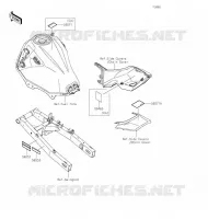 ETICHETTE per Kawasaki VERSYS-X 300 2020