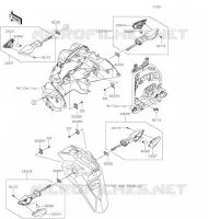 INDICATORI per Kawasaki VERSYS-X 300 2020