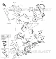 LOWER CUFFIA per Kawasaki VERSYS-X 300 2020