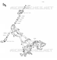 TELAIO per Kawasaki VERSYS-X 300 2020