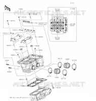 TESTATA per Kawasaki VERSYS-X 300 2020