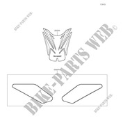 ACCESSORIO(Pads) per Kawasaki Z900 2021