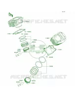 CylinderPistons per Kawasaki Vulcan 900 Classic 2007