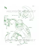 FendersJKAVN2B1 7A016370  per Kawasaki Vulcan 900 Classic 2007