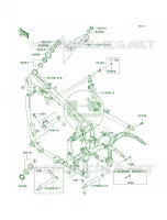 Frame per Kawasaki Vulcan 900 Classic 2007