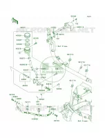 Rear Master Cylinder per Kawasaki Vulcan 900 Classic 2007
