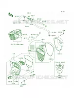 Air Cleaner per Kawasaki Vulcan 900 Custom 2007