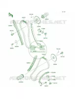 CamshaftsTensioner per Kawasaki Vulcan 900 Custom 2007