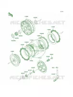 Clutch per Kawasaki Vulcan 900 Custom 2007