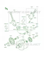 Crankshaft per Kawasaki Vulcan 900 Custom 2007