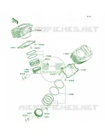 CylinderPistons per Kawasaki Vulcan 900 Custom 2007