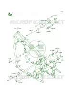 Engine Mount per Kawasaki Vulcan 900 Custom 2007