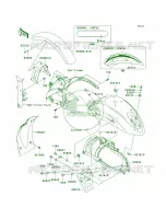Fenders per Kawasaki Vulcan 900 Custom 2007