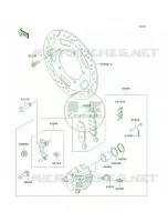 Front Brake per Kawasaki Vulcan 900 Custom 2007
