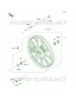 Front Hub per Kawasaki Vulcan 900 Custom 2007