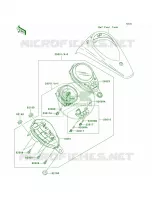 Meters per Kawasaki Vulcan 900 Custom 2007