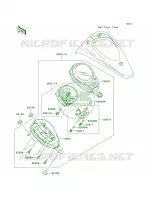 Meters per Kawasaki Vulcan 900 Custom 2007