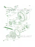 Rear WheelChain per Kawasaki Vulcan 900 Custom 2007