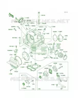 Cylinder Head per Kawasaki Eliminator 125 2006