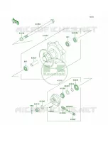 Front Wheel per Kawasaki Eliminator 125 2006