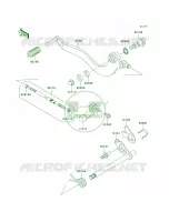 Gear Change Mechanism per Kawasaki Eliminator 125 2006