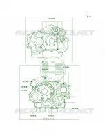 Crankcase Bolt Pattern per Kawasaki Vulcan 1600 Mean Streak 2006