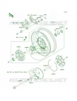 Rear WheelChain per Kawasaki Vulcan 1600 Mean Streak 2006
