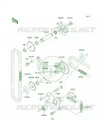 Water Pump per Kawasaki Vulcan 1600 Mean Streak 2006