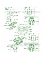 Cylinder Head Cover per Kawasaki Vulcan 2000 2006