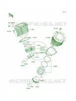 CylinderPistons per Kawasaki Vulcan 2000 2006